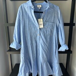 Chambray Callahan Shirt Dress - New